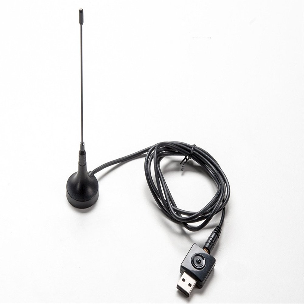 Adafruit RTL2832 w/R820T USB Software Defined Radio Receiver - FM AM Digital Tuner, 24MHz to 1.85GHz, MCX RF Connector, Black