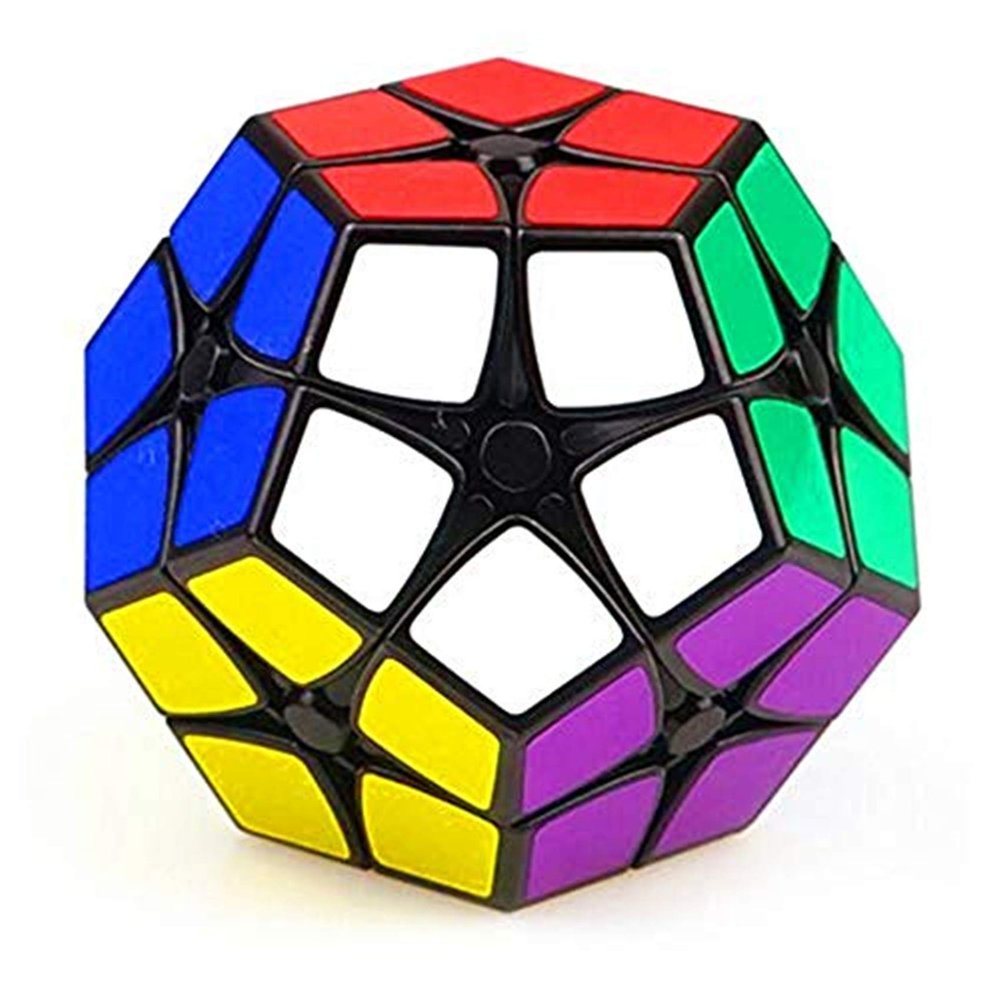 CuberSpeed 2x2 Dodecahedron Black Speed Cube Kilominx 2x2 Black Speed Cube