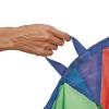Excellerations Brawny Tough 6-Foot Rainbow Play Parachute for Kids with 8 Handles, Kids Toy, Gym Parachute view 4