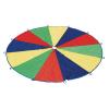 Excellerations Brawny Tough 12-Foot Rainbow Play Parachute for Kids with 12 Handles, Kids Toy, Gym Parachute view 3