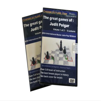 Chess Lecture The Great Games of Judit Polgar - 2 DVD's Volume 31