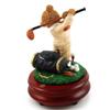 Thread Bears - The Perfect Swing with Golfer Threadbear Musical Figurine - Many Songs to Choose - Rock Around The Clock view 2