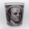 100 Dollar Bill Decorated Tin Money Bank by HOMEBAY view 2