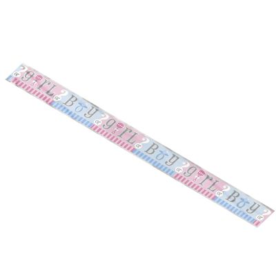 12ft Foil Gender Reveal Banner
