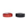 WE Games Wood Backgammon Chips with Cloth Pouch - 1.125 in. Diameter - Set of 30 (Red & Black) view 4