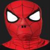 Rubies Marvel Ultimate Spider-Man Overhead Fabric Mask, Child Size view 3