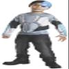 Rubies Child S Teen Titans Go Cyborg Costume, Multicolor, Medium US view 1