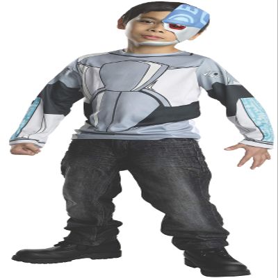 Rubies Child's Teen Titans Go Cyborg Costume, Large
