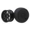 BQLZR Y Shape Wheel Rim&Tires Replacement for HSP 1:10 On-Road RC Flat Racing Car 20106 Pack of 4 view 4