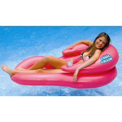 Cool Chair Pool Lounger Color: Pink, Quantity: Single Unit