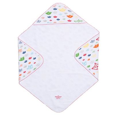 Baby Hooded Towel Boats