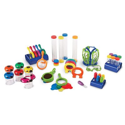 Learning Resources Primary Science Classroom Science Center School Bundle, 47 Pieces