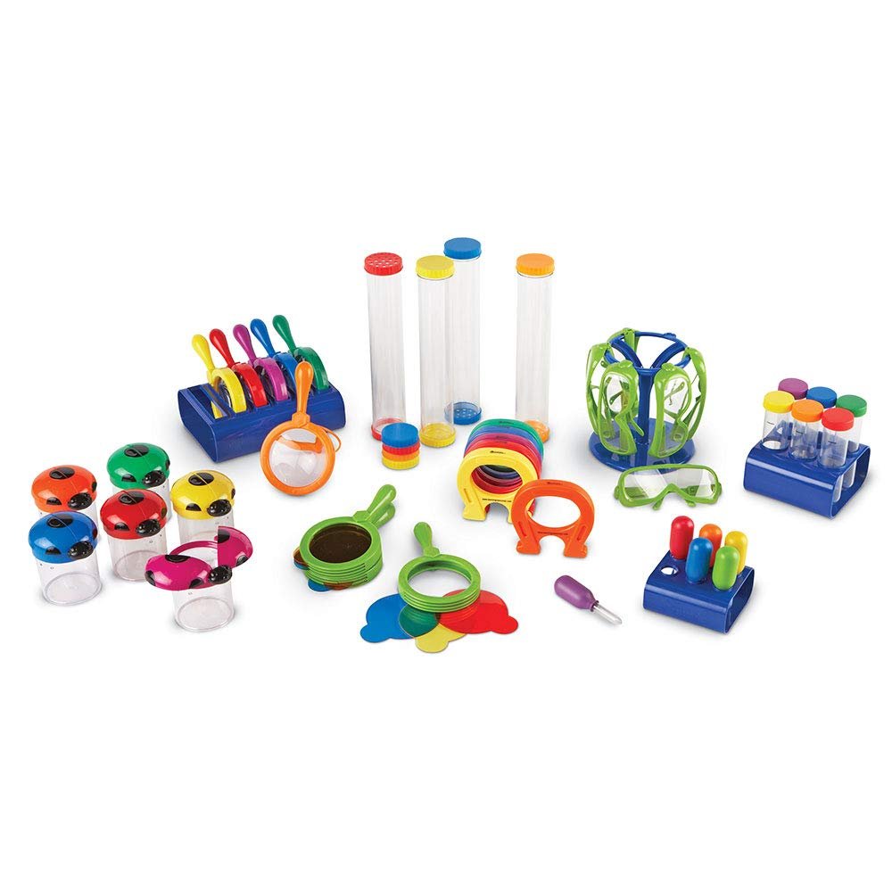 Learning Resources Primary Science Classroom Science Center School Bundle, 47 Pieces