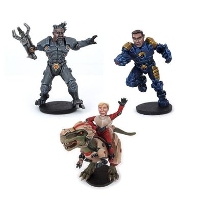 Dreadball MantiCorp Showboaters: All-Stars (3 Figures)