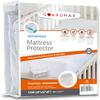 Guardmax Terry Cotton Crib Size Mattress Protector - Waterproof & Dust Mite Proof Mattress Cover with Stretchable Pockets - Soft, Comfortable, & Noiseless Waterproof Fitted Sheet.(28 x 52 x 7) view 1