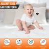 Guardmax Terry Cotton Crib Size Mattress Protector - Waterproof & Dust Mite Proof Mattress Cover with Stretchable Pockets - Soft, Comfortable, & Noiseless Waterproof Fitted Sheet.(28 x 52 x 7) view 2