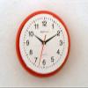 Dollhouse Miniature 1:12 Scale RED Wall Clock #T8453 view 2