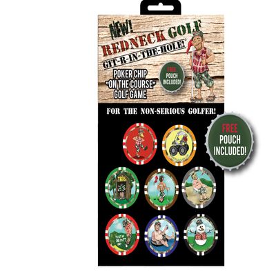 AMA Golf Vegas Golf Games Poker Chip Game (Redneck Golf Edition)