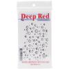 Deep Red Stamps Water Droplets Background Rubber Stamp (3x505119) view 2
