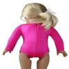 Sparkling Success: 2026 American Doll Girl Pink Gymnastics Clothes Set with Leotard, Mat, Olympic Medal and Hair Accessory. 4 PCS in All! Doll Not Included view 4