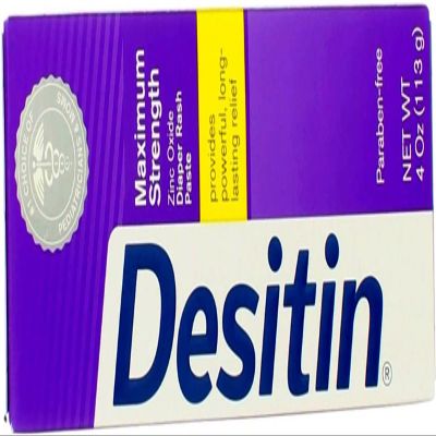 Desitin Diaper Rash Paste, 4 oz (3 Pack)