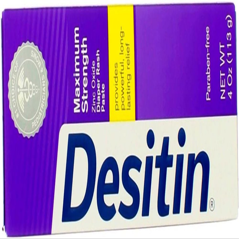 Desitin Diaper Rash Paste, 4 oz (3 Pack)