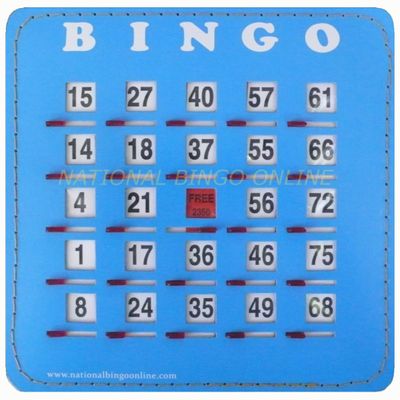 20 Pack - Easy Slide Shutter Cards (Blue)