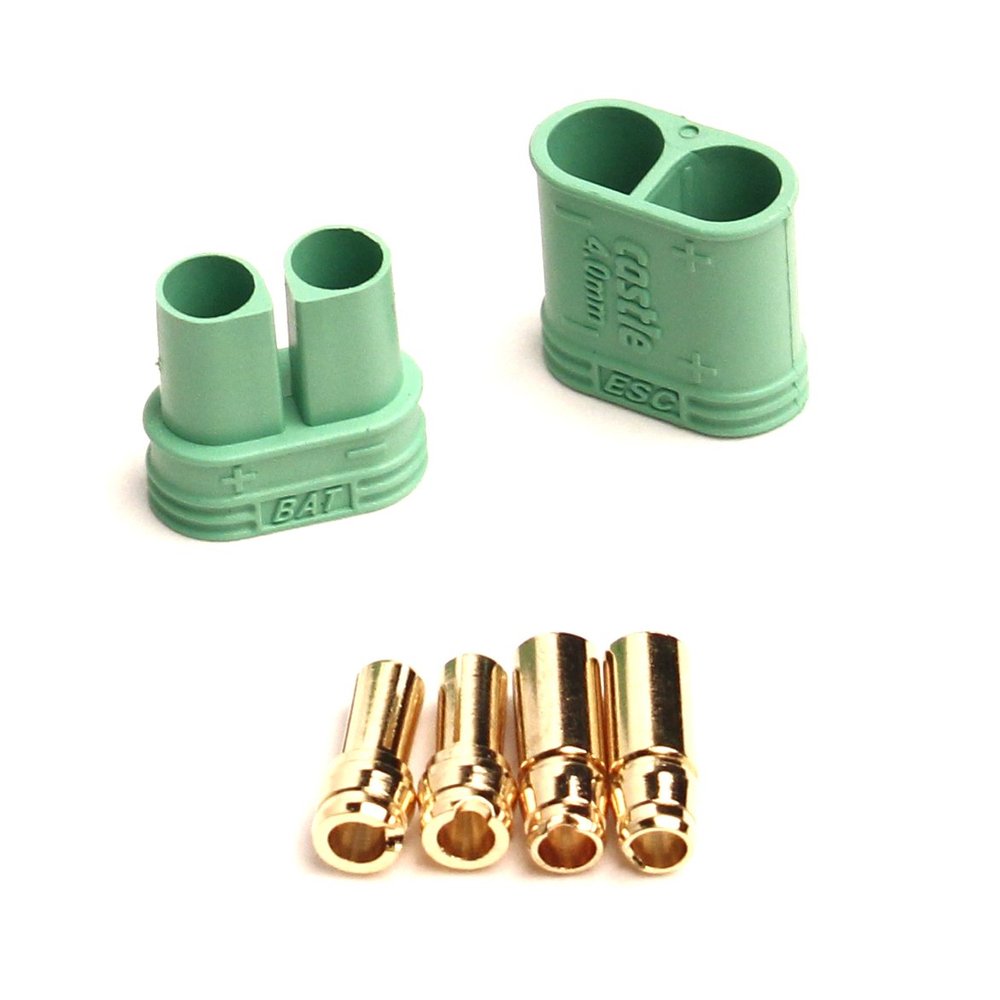 Castle Creations 011-0065-00 4.0 mm Polarized Connectors