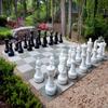 MegaChess Giant Chess Set Game with 25" Tall King - A Large Chess Set Yard Game for Families Looking for Outdoor Jumbo Games - 32 Large Pieces Made from Durable HDPE (Board Not Included) view 1
