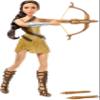 Bow-Wielding Wonder Woman Doll view 1