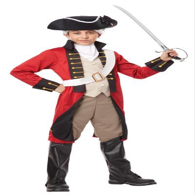 California Costumes Boys British Redcoat Costume Medium (8-10)