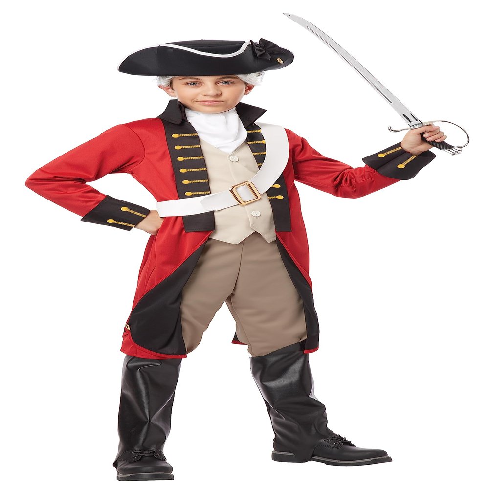 California Costumes Boys British Redcoat Costume Medium (8-10)