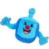 Aviv Judaica Kids Hanukkah Musical Plush Dreidel Plays 2 Hanukkah Songs Driedel Stuffed Plushy Melodic Drydel Chanukah Spinning Top Toy Childrens Hanukah Gift My First Hanukkah Dreidel for Toddlers view 1