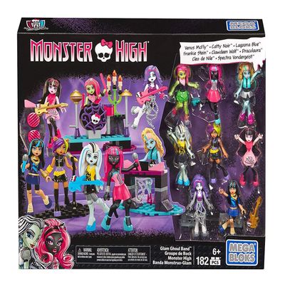 Mega Bloks Monster High Glam Ghoul Band Building Kit
