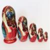 BuyRussianGifts Russian Nesting Dolls Hand Painted 5 Piece Snowmaiden Fairy Tale 7 inch Tall Stacking Set view 2
