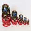 BuyRussianGifts Russian Nesting Dolls Hand Painted 5 Piece Snowmaiden Fairy Tale 7 inch Tall Stacking Set view 3