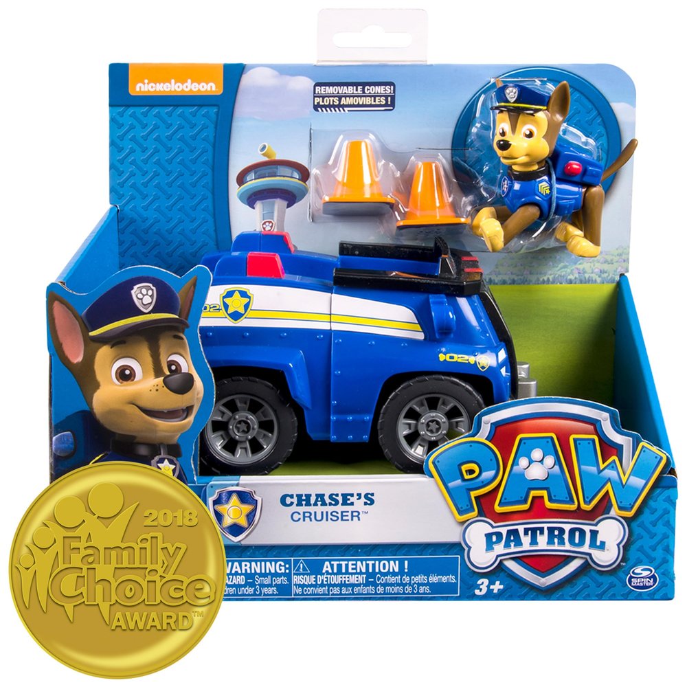 Paw Patrol Chase's Cruiser, Vehicle and Figure