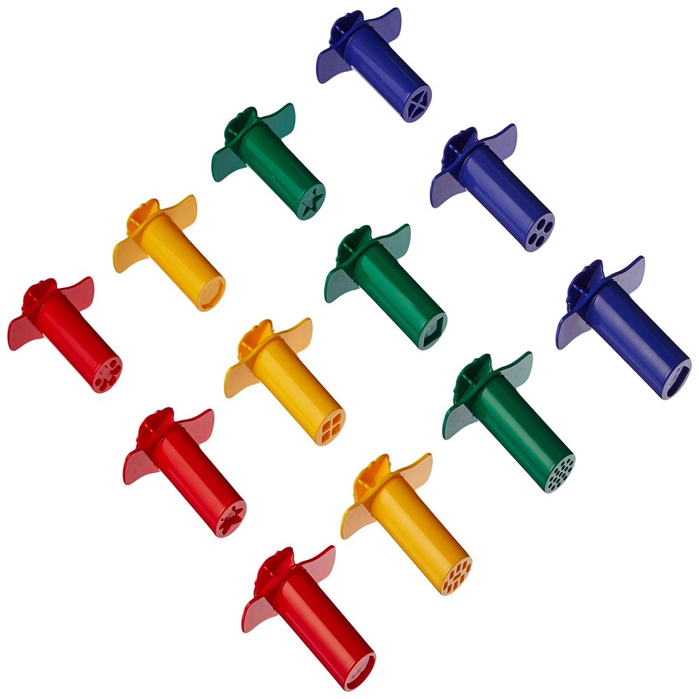 Chenille Kraft CK-9769 Modeling Dough Extruders, 1.2" Height, 8.1" Wide, 8.4" Length (12 count)