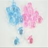 100 Mini Acrylic Pacifiers Baby Shower Favor 3/4 Inches Long by 1/2 Inches Wide (Pink & Blue) view 1