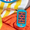 B. toys HiPhone Smart Toy Vibrant Pretend Smartphone for Little Hands Featuring Melodies, Sound Effects, Voice Messaging, Tactile Buttons and Recorder Ideal for 18+ Months view 3