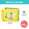 Toddleroo by North States - Superyard Colorplay 2-Panel Door Extension: 65.5 Inch Play Yard Extension with Door - Works with Superyard Playpens - Colorplay view 4