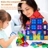 MAGBLOCK Magnetic Tiles for Kids, 66PCS Magnet Tiles Building Blocks Construction Toys Incorporating Magnets for Toddlers, Magnetic Blocks Learning Toys Gift for 3+ Year Old Boys and Girls view 2