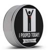 I Pooped Today Stress Relief Putty - Poop Gag Gift for Adults, Stocking Stuffers, Over-The-Hill, Black view 3