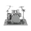 Fascinations Metal Earth Drum Set 3D Metal Model Kit view 1