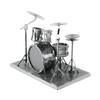 Fascinations Metal Earth Drum Set 3D Metal Model Kit view 3