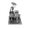 Fascinations Metal Earth Drum Set 3D Metal Model Kit view 4