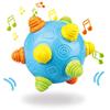 Baby Music Shake Dancing Ball Toy, BPA Free Bouncing Sensory Developmental Ball for Boys and Girls view 1
