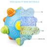 Baby Music Shake Dancing Ball Toy, BPA Free Bouncing Sensory Developmental Ball for Boys and Girls view 3