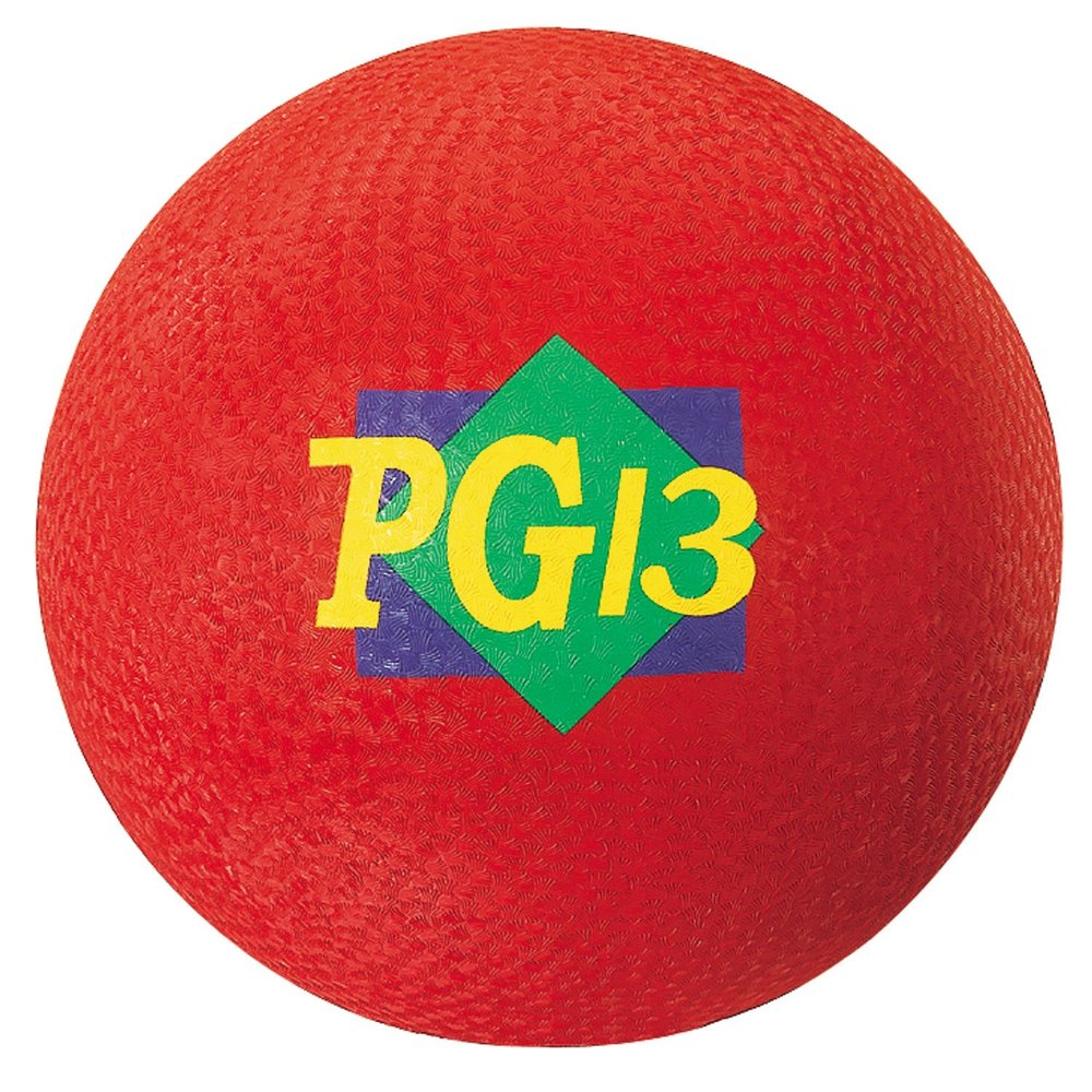 Dick Martin Sports MASPG13R Playground Ball, 1.6" Height, 5.5" Wide, 17.5" Length, 13" Diameter