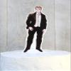 Formal Groom Paper Doll Mix and Match Wedding Cake Topper view 1